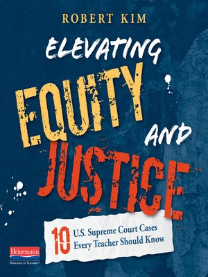 cover image of Elevating Equity and Justice